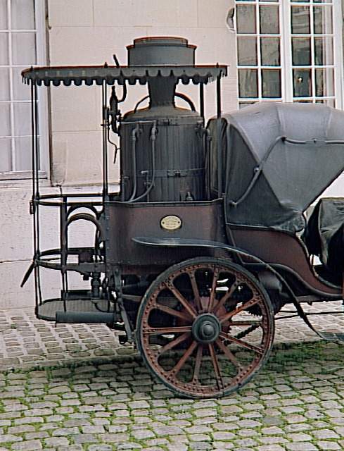 Automobile à vapeur la Mancelle